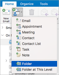 outlook for mac 20016 remove archive of personal folders